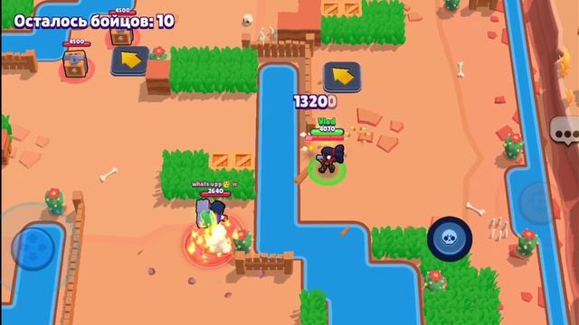 Играю на аккаунте где 10 кубков бравл Старс смотреть онлайн