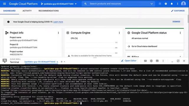 Deploy Kubernetes GKE смотреть онлайн