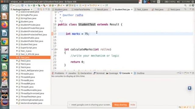 Abstract And Interface (Data Structures in Java)