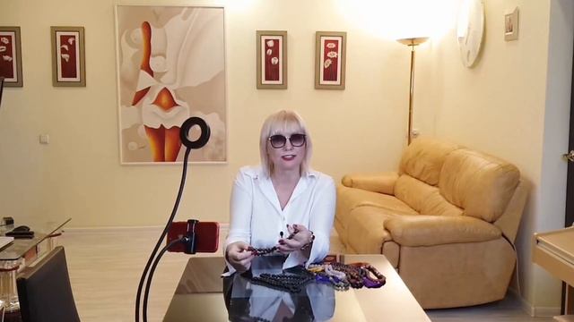 Глазковые камни - тройная защита. Четки из глазковых камней. Светлана Гураль. смотреть онлайн