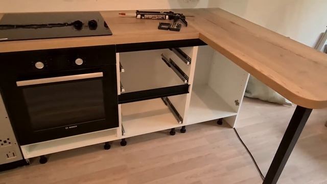 Кухня с антресолями до потолка. Полный монтаж. смотреть онлайн