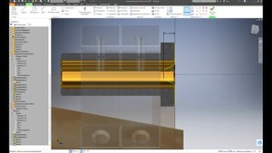 Autodesk Inventor. УРОК 2 СТАНИНА И ВТУЛКА Точилка для ножей с поворотным механизм