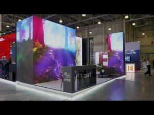 Видеосъемка стенда на выставки.