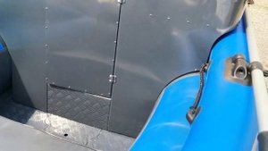 Обзор лодки алюминиевый РИБ "VOYAGE" 420 консольный.