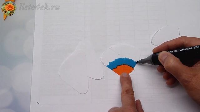 Как сделать рыбку из бумаги DIY | Поделки с детьми | Crafts with children смотреть онлайн