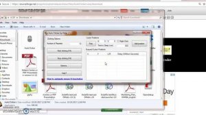 Autoclicker Multiple mouse-click settings guide (click "CC"  to view the guide steps)
