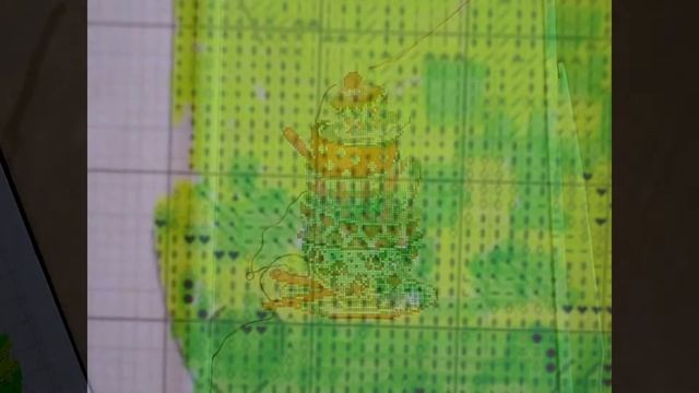 22. СП "Подарок для мамы" 2 отчет // Вышивка крестом смотреть онлайн