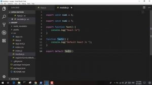 12    React Js Tutorial  export & Import & export default