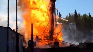 ГНВП Пожар и падение буровой 720p