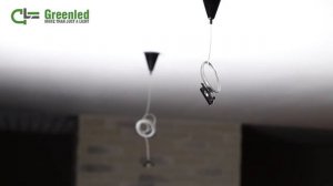 Монтаж трековой системы на подвес