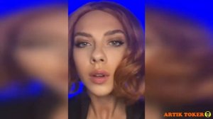 Двойник Скарлетт Йоханссон #3. TikTok ~ @mimisskate. Kate Shumskaya. Scarlett Johansson lookalike.