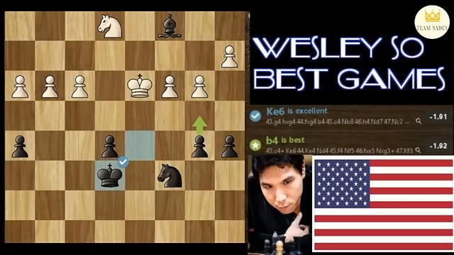 Wow !!!!! Bishop and Knight Checkmate by Wesley So   Rare To Happen in Master Level
