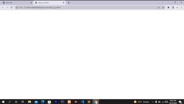 JavaScript(JS) Implementation in HTML Class-2  Ride with Coding