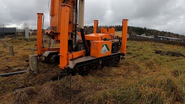 Монтаж составной,железобетонной сваи / Saliktā dzalzbetona pāļa montāža смотреть онлайн