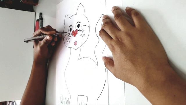 Cat Changing Colors Art and Craft смотреть онлайн