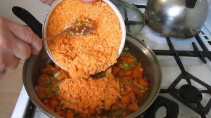 ЧЕЧЕВИЧНАЯ КАША. Чечевица с овощами. (Факес)