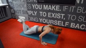 отжимания с колен