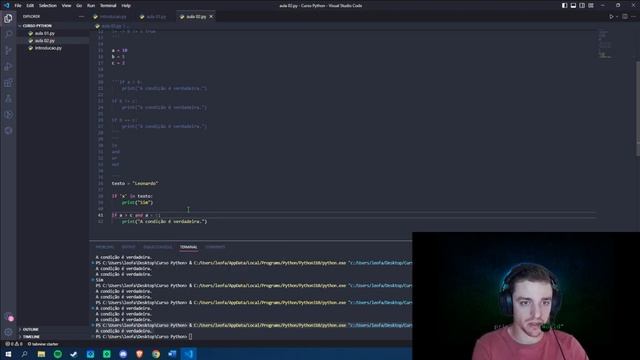 Condições em Python: Aprenda a utilizar If, Else e Elif смотреть онлайн