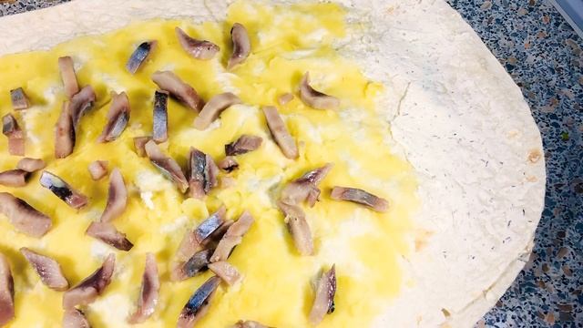 ? Шикарная Закуска с Селёдкой. ? Рулет с Селёдкой.