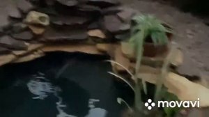 Водоём своими руками. Каскадный водопад