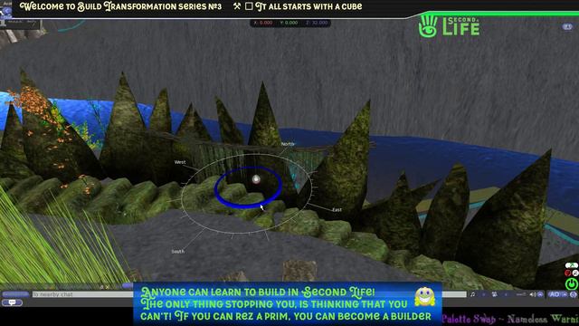 Second Life Live Stream: Build Transformation Series 3: Volcano Hill on Mainland, Sansara DAY 5 🔨 смотреть онлайн