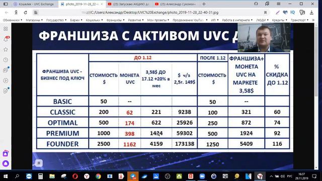 Будьте успешными с компанией UVC Exchange! Время принимать решение! смотреть онлайн