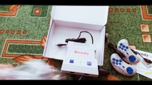ДЕНДИ ЮНИОР / DENDY JUNIOR / детская игровая приставка / распаковка