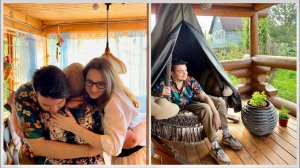 Нагло хвастаюсь детьми,посиделки с Тёмой и Настей.Летний Петербург прекрасен даже в спальных районах