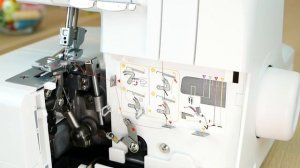 Оверлок NECCHI 4455D - 4, 3, 2-х ниточный оверлок со свободным рукавом