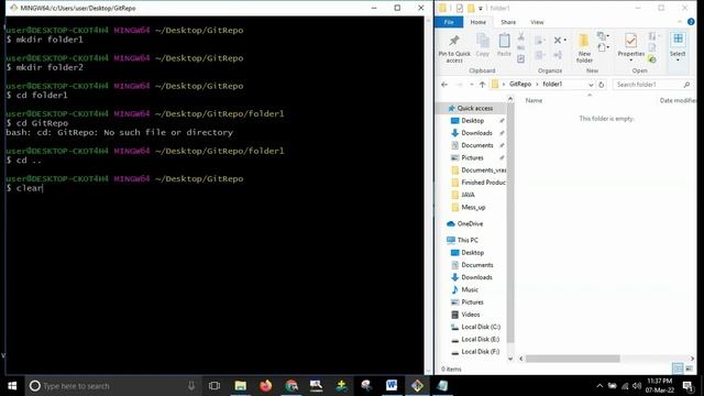 important git bash commands which every beginner should know in devops#gitbash #commands