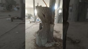 Фонтанчик из арт бетона своими руками в мансардном помещении.