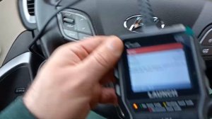 Launch CR529 - Hyundai Santa Fe 2.2 CRDI - Code P2196