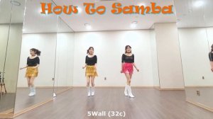 How To Samba Line Dance / Improver Level / Wil Bos (NL) - May 2023