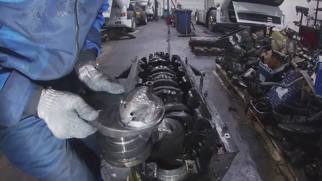 даф95 разборка двс смотреть онлайн