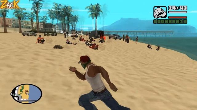 Что будет если заранее УТОПИТЬ ВСЕ МАШИНЫ на миссии "Жизнь это пляж" в GTA: San Andreas ?! смотреть онлайн