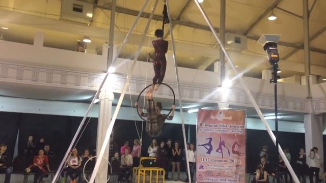 Aerial Hoop Duo