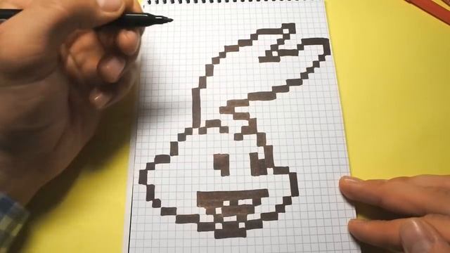 Рисуем по клеточкам - Бакс бани ! смотреть онлайн