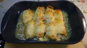 Куриные рулетики с сыром.