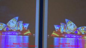 Projector Comparison: Nebula Capsule vs Aaxa P4-X Pico Projector (Side by Side Review)