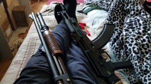 Утро выживальщика,  Помповое ружьё  БП-выживание