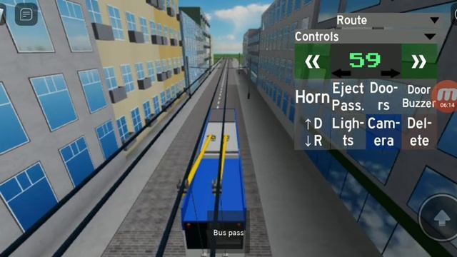 Roblox Transport Simulator 2 | Троллейбус | Маршрут 3 | поездка на троллейбусе "Solaris" смотреть онлайн