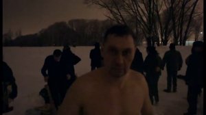 Купание в проруби  Кольцо