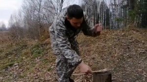 Видео обзор Нож-мачете сталь 65г