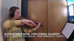 Roundtable Rival - Cello (played on viola)  - Performance Tempo