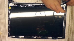 Acer AN515 разбор-замена матрицы, петель и крышки матрицы.
