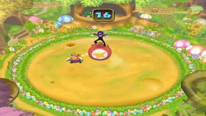 Mario Party 5 - 4 Player Minigames - Yoshi Waluigi Mario Wario All Lucky Funny Mini Games