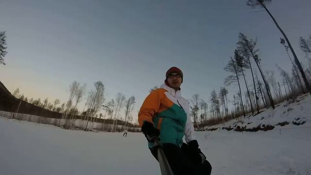 ГЛК"Высокогорье" г.Чита 2016г. учебная трасса