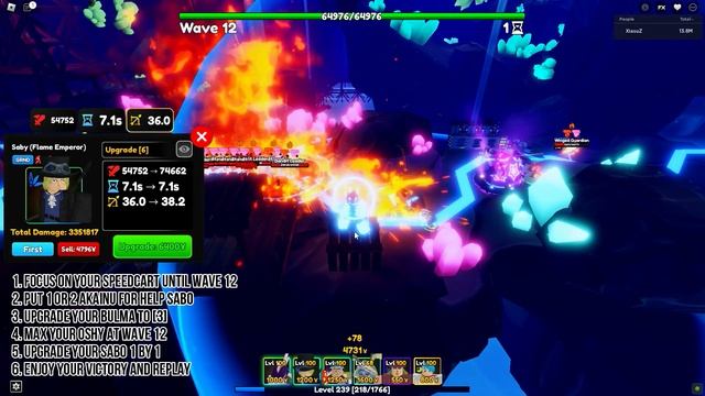 SOLO LEGEND STAGE 1 VIRTUAL DUNGEON ( SABO ) | ROBLOX ANIME ADVENTURES INDONESIA смотреть онлайн