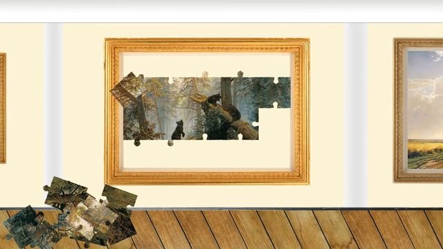 Развивающий мультик Третьяковская Галерея   И Шишкин