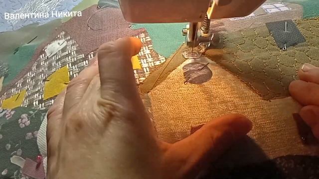 Лоскутная картина 2. текстильная пицца продолжение